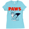 paws Ladies Fitted T-Shirt