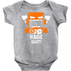rage quit Baby Onesie