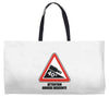 warning descent Weekender Totes