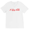 I Love Cola V-Neck Tee
