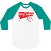 merry christmas santa claus 3/4 Sleeve Shirt