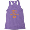 bump's first halloween Racerback Tank