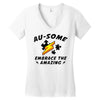 au some Women's V-Neck T-Shirt