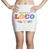 loco coco skul Mini Skirts