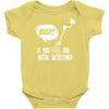 beep if you dig metal detecting Baby Onesie