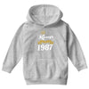 kings are born in 1987 Youth Hoodie