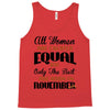 all women are created equal but only the best are born in november Tank Top