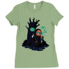nuit bleue Ladies Fitted T-Shirt