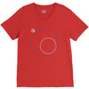 Outside Circle V-Neck Tee
