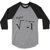 be together it's complicated math 3/4 Sleeve Shirt