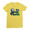 cupman and robin Ladies Fitted T-Shirt