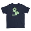 alien believe space sci fi ufo nerd Youth Tee