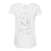 happy mask store Maternity Scoop Neck T-shirt