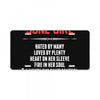June Girl Hated By Many License Plate