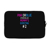 pink or blue mommy is expecting number 2 new Laptop sleeve