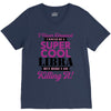 i never dreamed i would be a super cool libra but here i am killing it V-Neck Tee