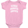 Teenage Daughter Surviver Baby Onesie