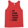Lgbt Checklist Tank Top