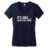 it's jake from state farm funny Women's V-Neck T-Shirt