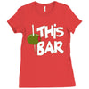 olive this bar Ladies Fitted T-Shirt