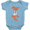 Sleeps With Shih Tzu Baby Onesie