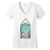 cthulhu's church Women's V-Neck T-Shirt