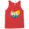 Yes Lgbt Heart Tank Top