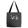 panda flat out with bamboo Tote Bags