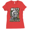 nuts about bikes Ladies Fitted T-Shirt