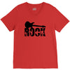 rock t shirt rock music guitar tshirt shirt ladies tee woman top,, V-Neck Tee