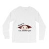 December Peeking Out Baby Girl Long Sleeve Shirts