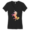 Unicorn Women's V-Neck T-Shirt