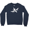 mcdonnell f 4 phantom us air force luftwaffe marine navy vietnam Crewneck Sweatshirt