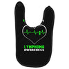 lymphoma awareness story Baby Bibs
