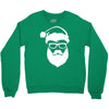 santa hipster Crewneck Sweatshirt