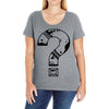 question mark Ladies Curvy T-Shirt