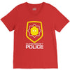 super secret police V-Neck Tee
