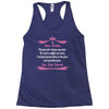Dear Daddy, Thanks for Being my Dad Baby Boy Letter to Father Racerback Tank