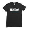 bone for president Ladies Fitted T-Shirt