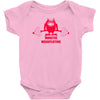 monster weightlifting Baby Bodysuit