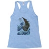 kaiju wave Racerback Tank