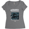darkness and demogorgons Women's Triblend Scoop T-shirt