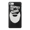 respect the beard (2) iPhone 7 Case