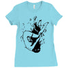 drowning Ladies Fitted T-Shirt