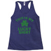 this is my lucky shirt Racerback Tank