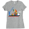 russian cargo Ladies Fitted T-Shirt