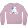 portal true love   aperture lab video gamer teleport online pc goal te Crewneck Sweatshirt