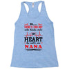 There's This Boy Who Stole My Heart He Calls Me Nana Racerback Tank