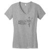 darth vader i find your lack of heavy metal disturbing Women's V-Neck T-Shirt