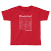 i Found Jesus Toddler T-shirt
